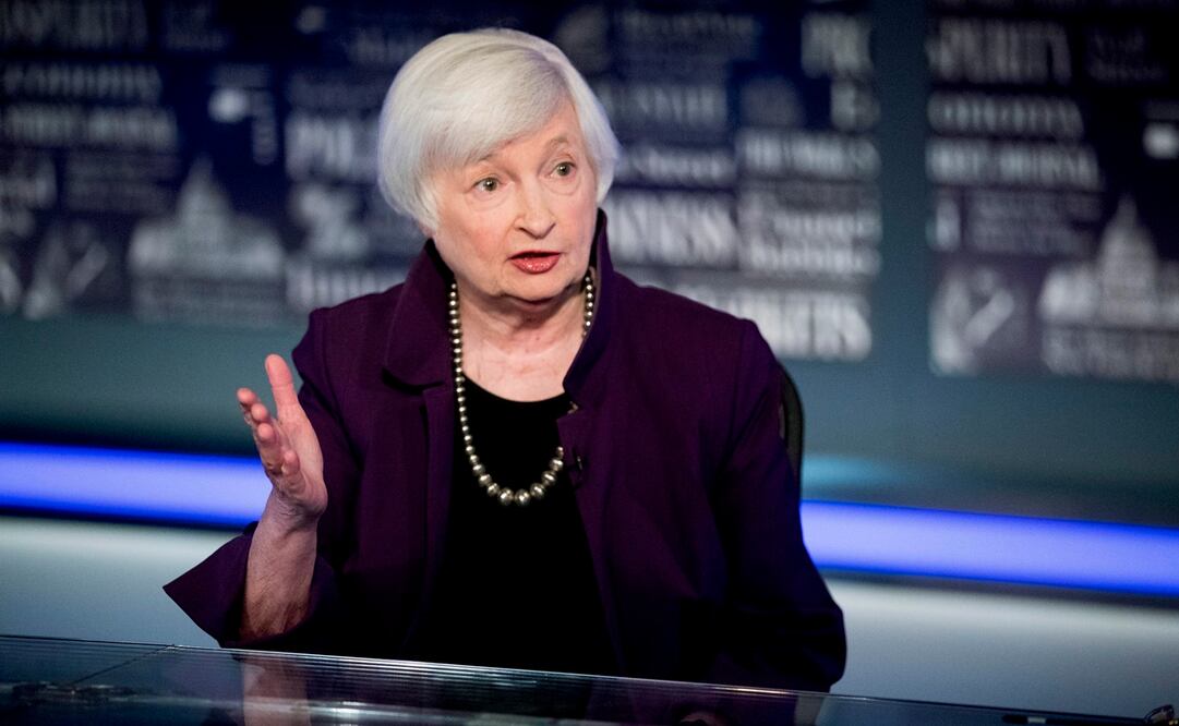 La expresidenta de la Reserva Federal, Janet Yellen. Foto: AP