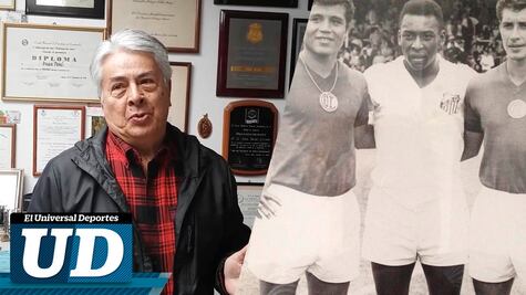 Juan Dosal recuerda el día que jugó Pelé en el estadio Nemesio Díez