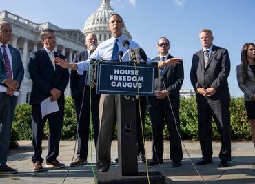 Quiénes son los republicanos "rebeldes" que evidenciaron la división de su partido en el Congreso de EU