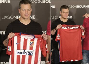 Matt Damon, fichaje estrella del Atlético de Madrid