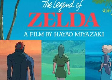 The Legend of Zelda al estilo de Hayao Miyazaki