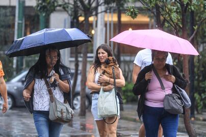 ¡Carga tu paraguas! Se prevén lluvias para el Valle de México hoy, 13 de junio