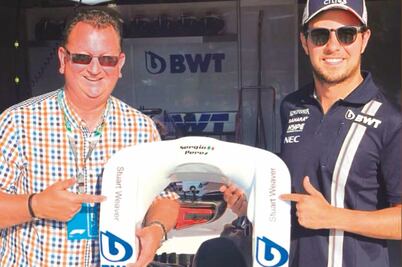 "Checo" corre en lucha vs cáncer