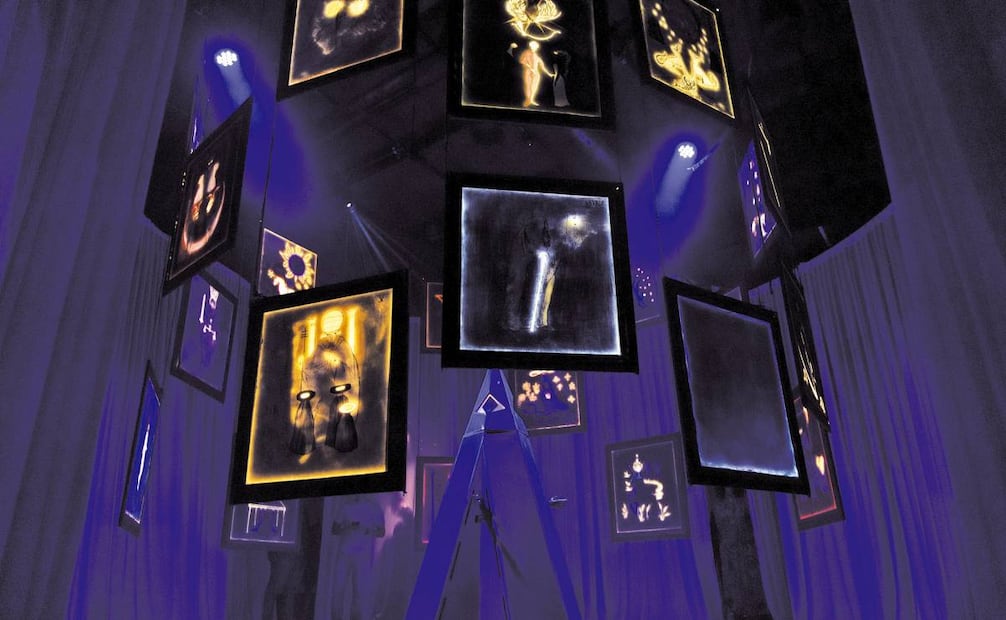 Los creativos del estudio Cocolab diseñaron toda la escenografía alrededor
de la experiencia inmersiva. Foto Hugo Salvador / EL UNIVERSAL