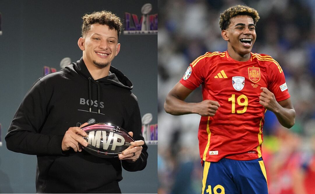 Patrick Mahomes se rinde ante Lamine Yamal por su golazo en la Eurocopa 2024