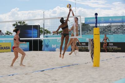 Inicia el Tour Mundial de Voleibol de Playa en Chetumal 