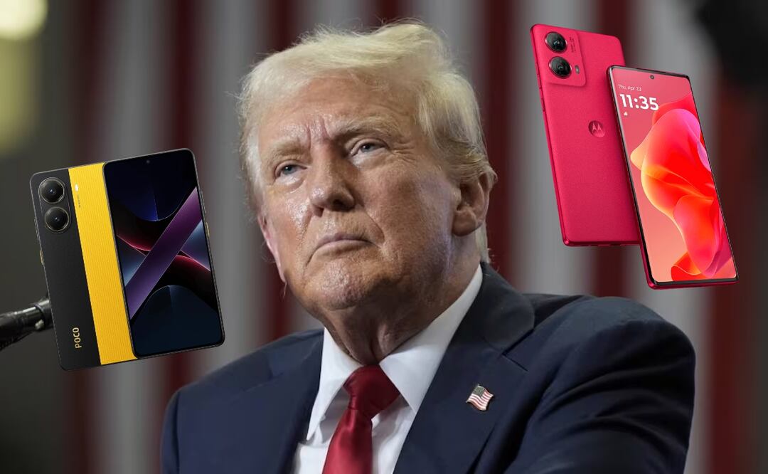 5 celulares que ofrecen lo mismo que el teléfono de Donald Trump. Imagen: AP