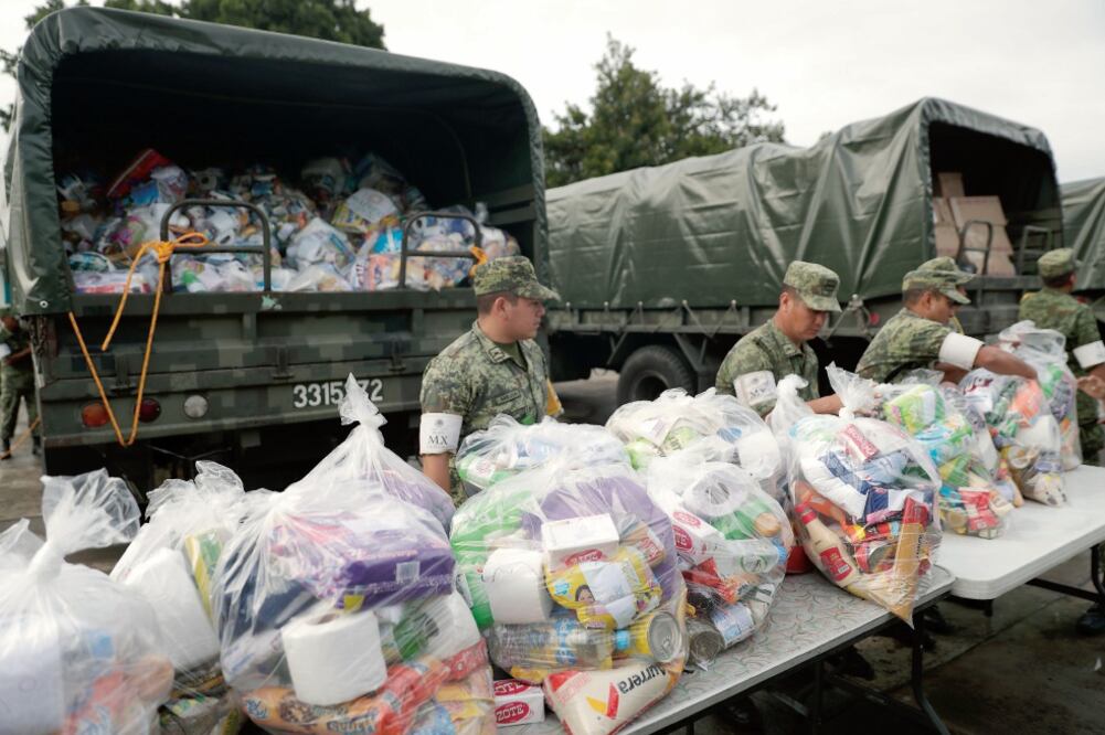 Los donativos a Morelos han disminuido, debido a las denuncias sobre funcionarios y partidos que los utilizan como estrategia política. (IVÁN STEPHENS. EL UNIVERSAL)