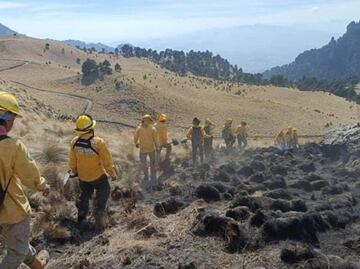 Incendio en Parque Nacional Izta-Popo consume 260 hectáreas; no se reportan personas lesionadas