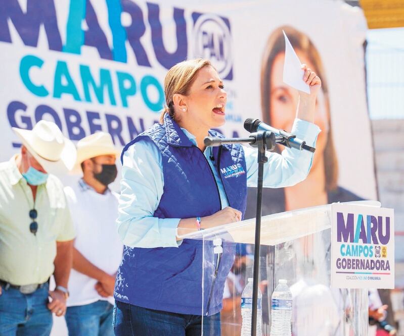Maru Campos Galván compró los terrenos en el fraccionamiento de mayor exclusividad en la capital del estado. Foto: TOMADA DE REDES