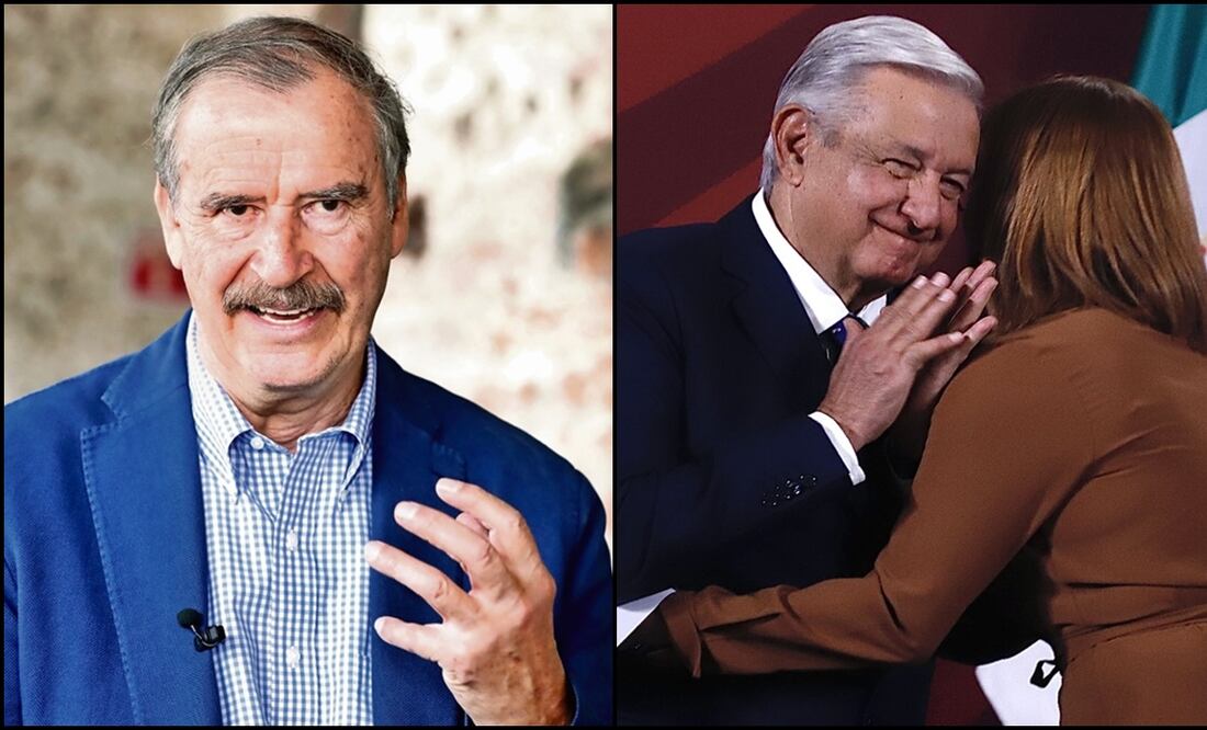 Vicente Fox publicó en uno de los mensajes: “Recuerdas el adagio del PAN y de tu padre el gran “Maquio”: Que no haya ilusos, para que no haya desilusionados”. Foto: especial