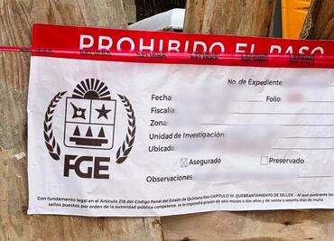 Fiscalía de Quintana Roo asegura inmueble en Tulum, tras denuncia de Profepa; carece de autorizaciones ambientales