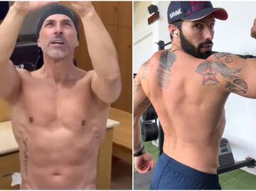Sergio Mayer le responde a Poncho de Nigris con video de su marcado abdomen a los 57 años