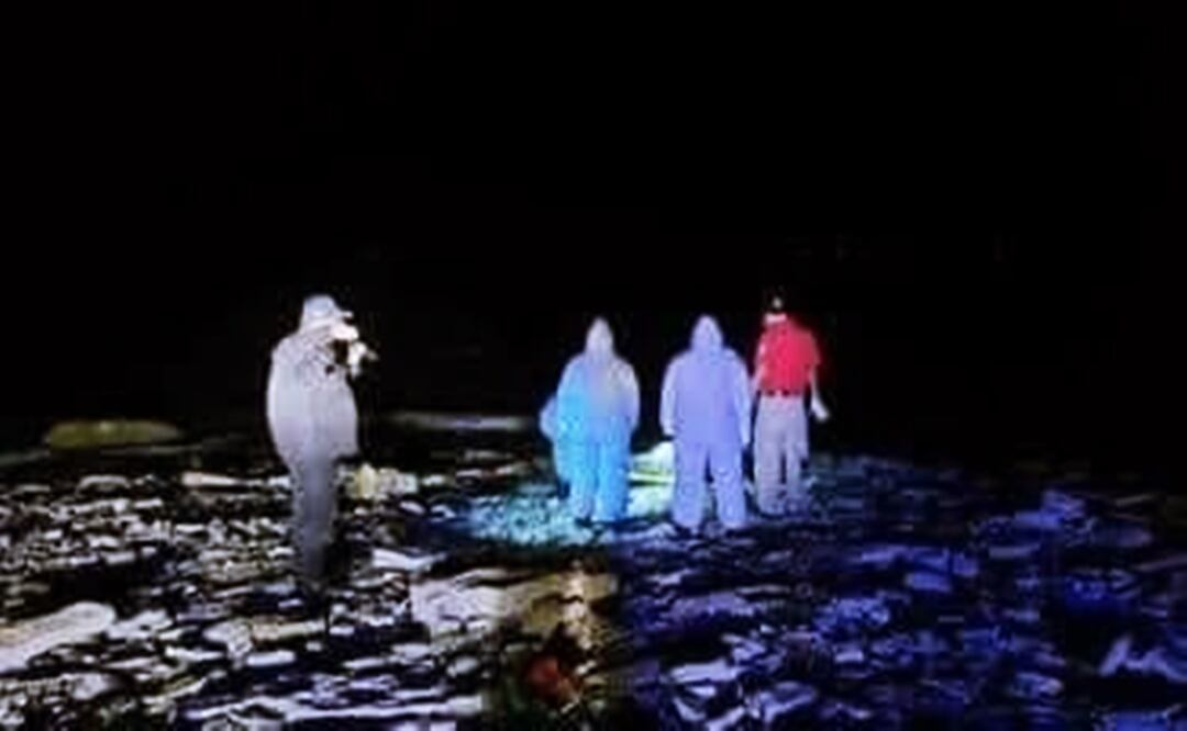 Hallan tres cuerpos en fosa séptica cerca de la presa El Cuchillo, Nuevo León. Foto: Especial