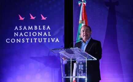 México libre pondrá "un hasta aquí" a Morena: Felipe Calderón