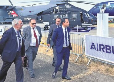 Vila Dosal busca en Reino Unido inversiones de Airbus y Adler