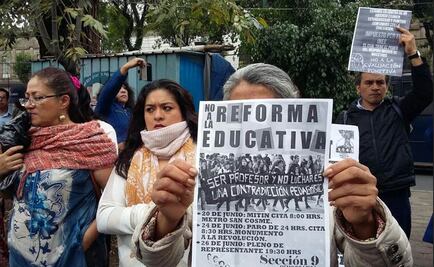 CNTE se traslada en Metro a sede de examen docente