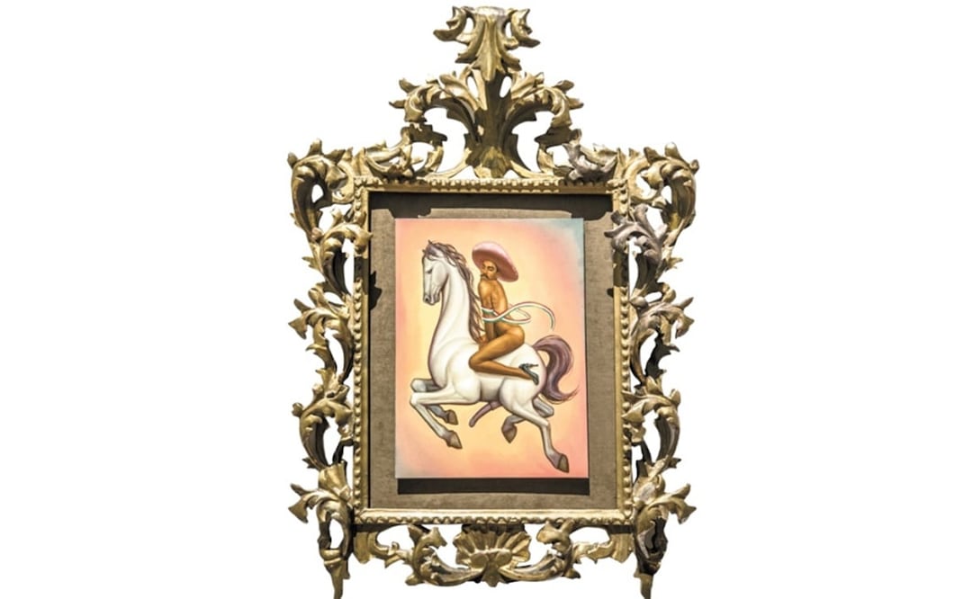 La obra fue retirada de Bellas Artes por el propio Cháirez. Foto/ARCHIVO EL UNIVERSAL