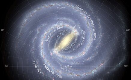 Cumple 10 mil millones de años la Vía Láctea