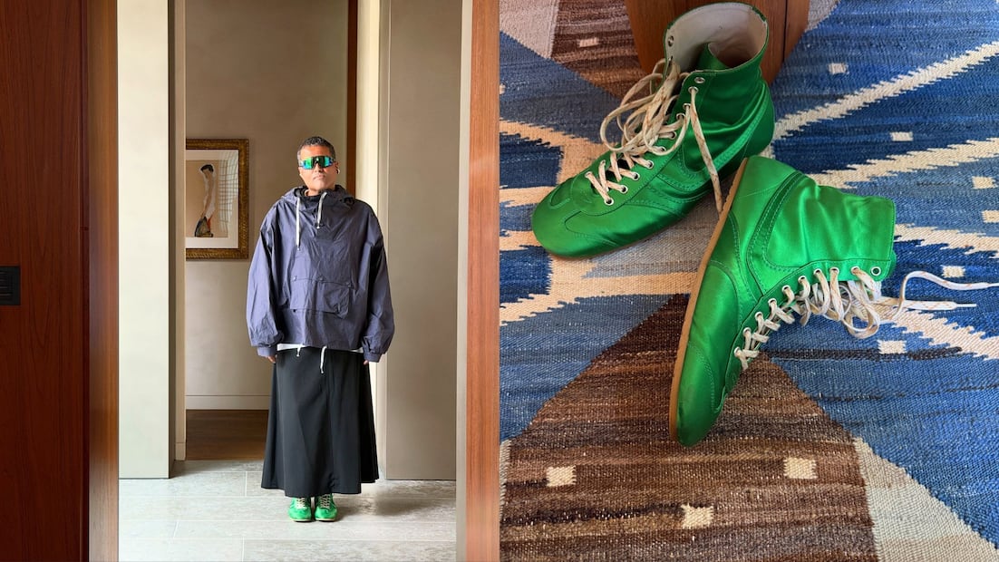Dustin Low-Top Sneakers. Foto: Instagram @aldorendo