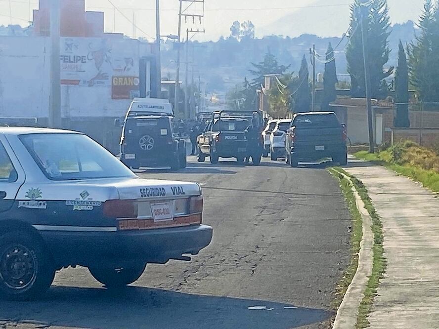 Al lugar de los hechos acudió personal de la Fiscalía General de Justicia del Estado de México.Foto: especial