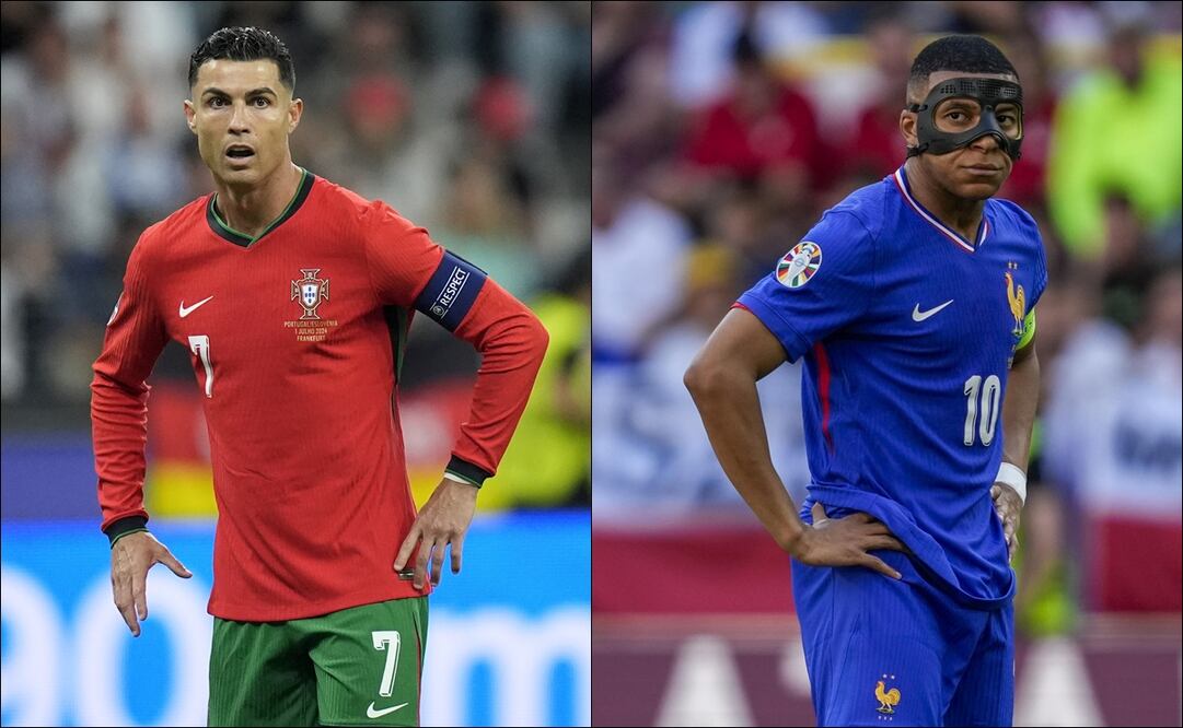 Conoce el horario y los canales para ver los cuartos de final de la Eurocopa 2024 entre Portugal y Francia / FOTOS: AP