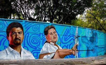 Pintan 16 murales en Tlalpan para honrar a atletas mexicanos que competirán en Juegos Paralímpicos de París: Sobse
