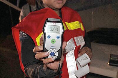 En 13 años de Alcoholímetro, 187 mil personas infraccionadas