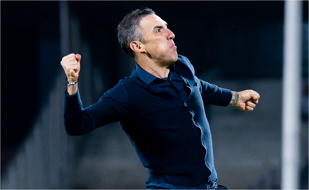 Vicente Sánchez celebró en grande el triunfo contra el América. FOTO: IMAGO7