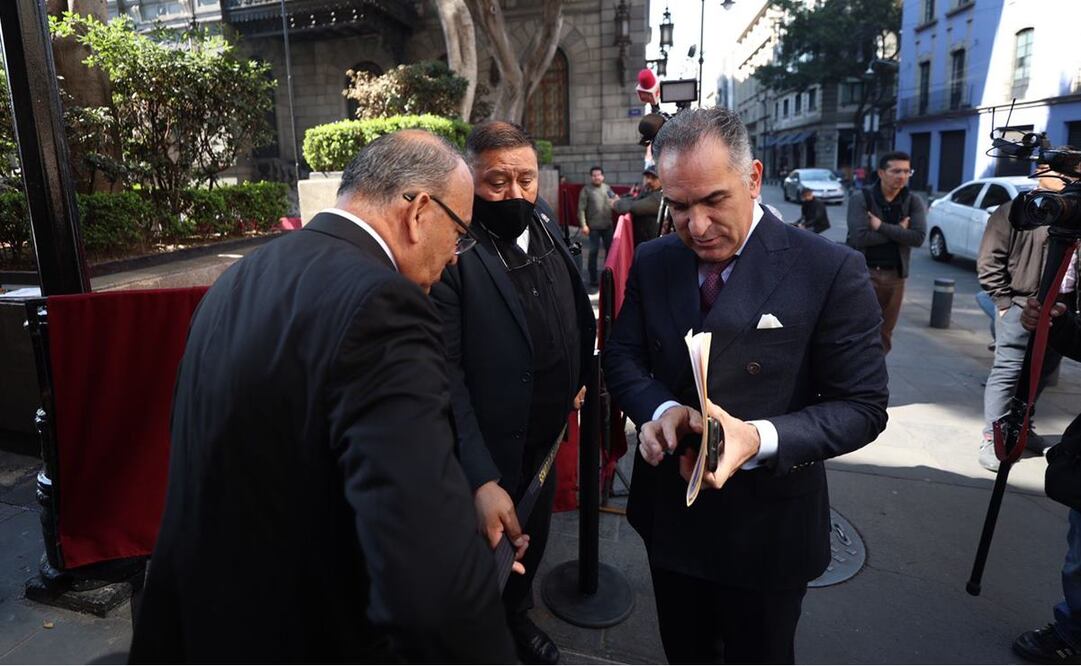 Aspirantes a elección judicial en su entrevista en la Vieja Casona de Xicoténcatl, antigua Sede del Senado. Foto: Diego Simón/EL UNIVERSAL