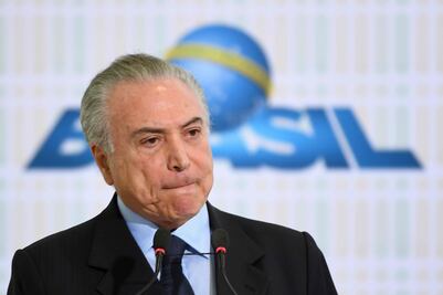 Brasil: Empresario llama a Michel Temer "ladrón general de la República"
