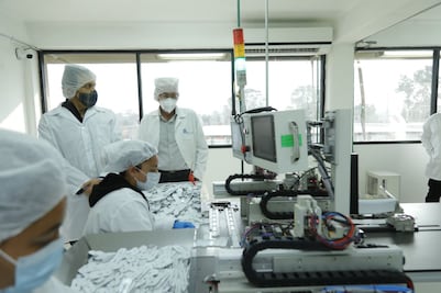 Empresa de Hidalgo busca fabricar 100 mil pruebas rápidas para detectar el Covid-19