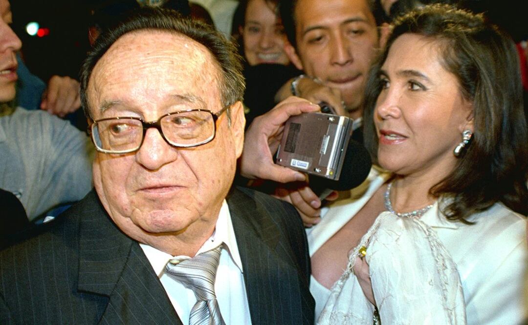 Roberto Gómez Boñlaños era mayor que Florinda 20 años. Foto: ARCHIVO EL UNIVERSAL.