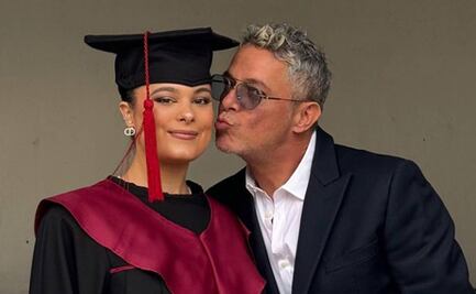 Alejandro Sanz sorprende a su hija Manuela el día de su graduación