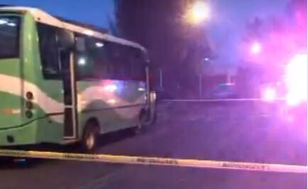 Muere pasajero en asalto a microbús en GAM