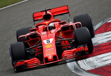 Ferrari domina la clasificación en GP de China