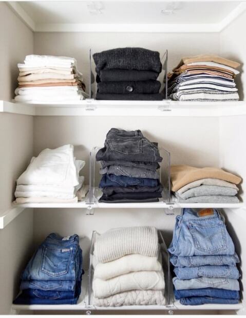 Guía para ordenar tu clóset esta cuarentena