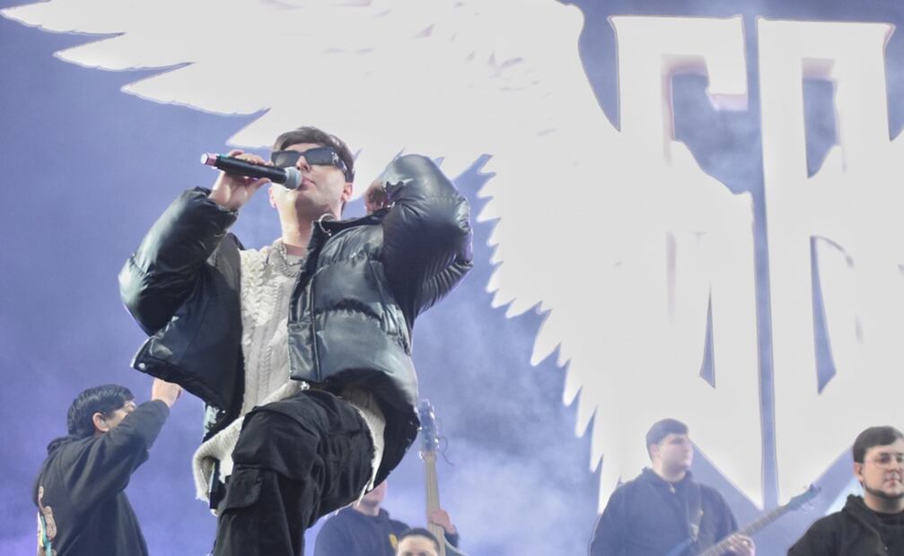 Ciudad de México. Se llevó a cabo el Flow Fest 2023 en el Autódromo Hermanos Rodríguez. Se presentó Gabito Ballesteros. Foto: Eduardo Castañeda