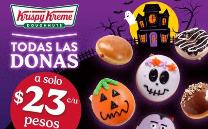 Krispy Kreme lanza promoción de donas a 23 pesos ¿cuándo y cómo aplica?