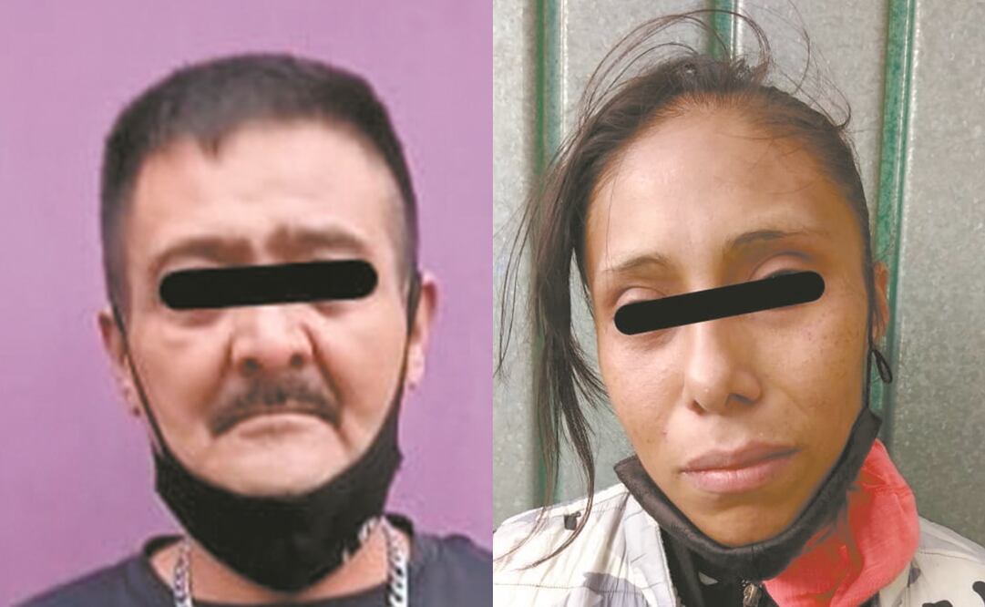 Fernando, abuelo de los niños, y Elizabeth, la mamá, fueron llevados al Ministerio Público. Fotos: Especial.