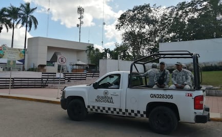 Por bloqueo, Guardia Nacional custodia a personal del INAH en Chichén Itzá 