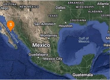 No se reportan daños por 2 sismos de 4.0 y 4.3 de magnitud registrados en el Mar de Cortés cerca de Guaymas