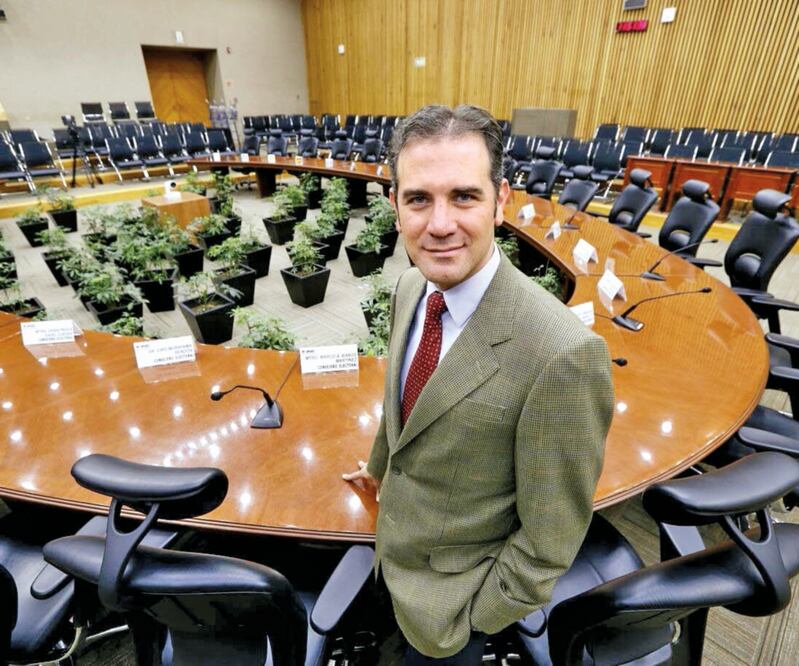 Lorenzo Córdova Vianello, Consejero presidente del Instituto Nacional Electoral. Foto: ARCHIVO EL UNIVERSAL