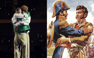 Los mejores memes que dejó la reconciliación de Bad Bunny y J Balvin en el Estadio GNP Seguros