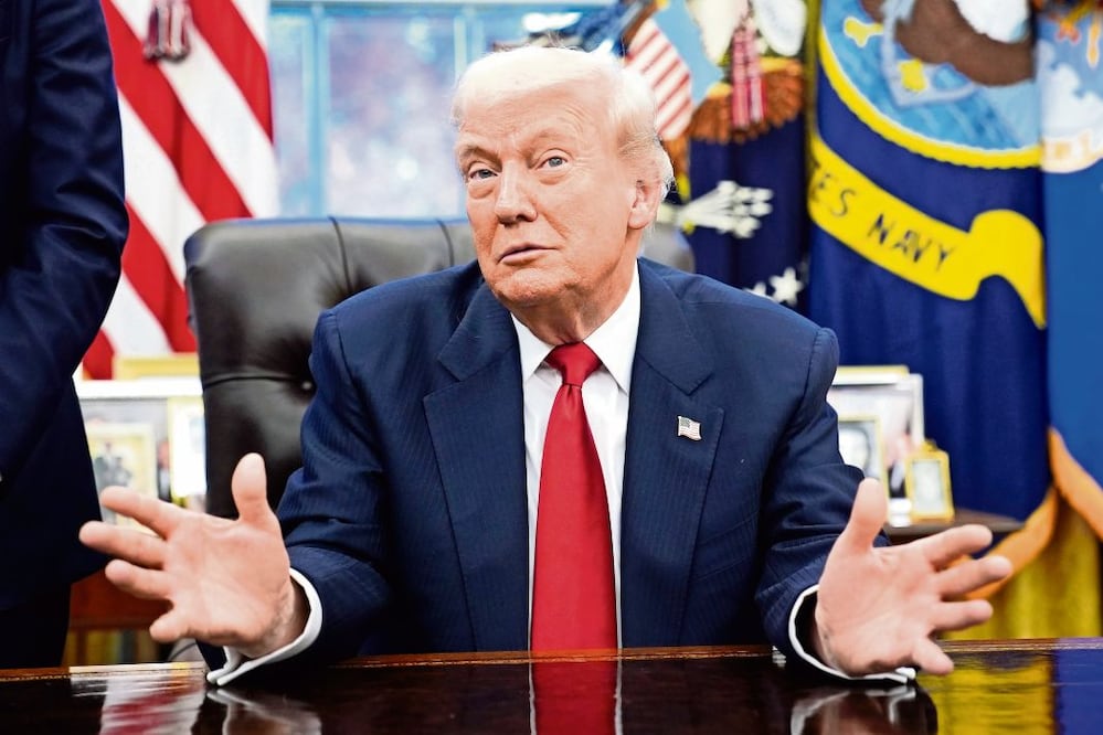 El presidente de EU, Donald Trump. Foto: EFE