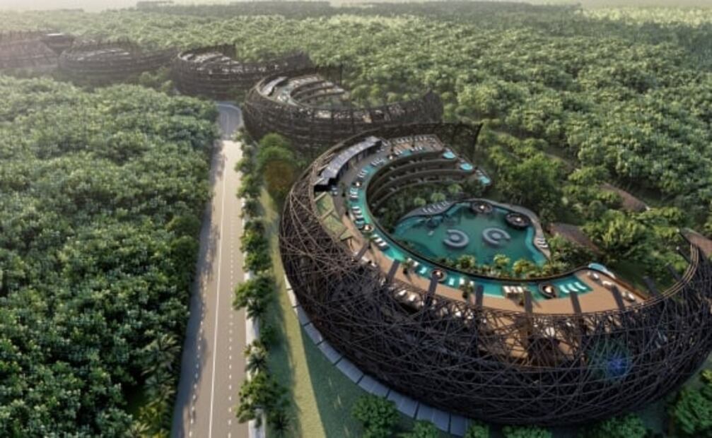 En Tulum abrirá hotel en forma de nido de pájaro, en medio de la selva