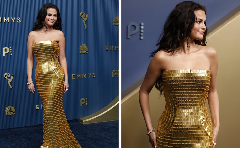 Selena Gomez en los Emmy 2026. Foto: AFP, EFE
