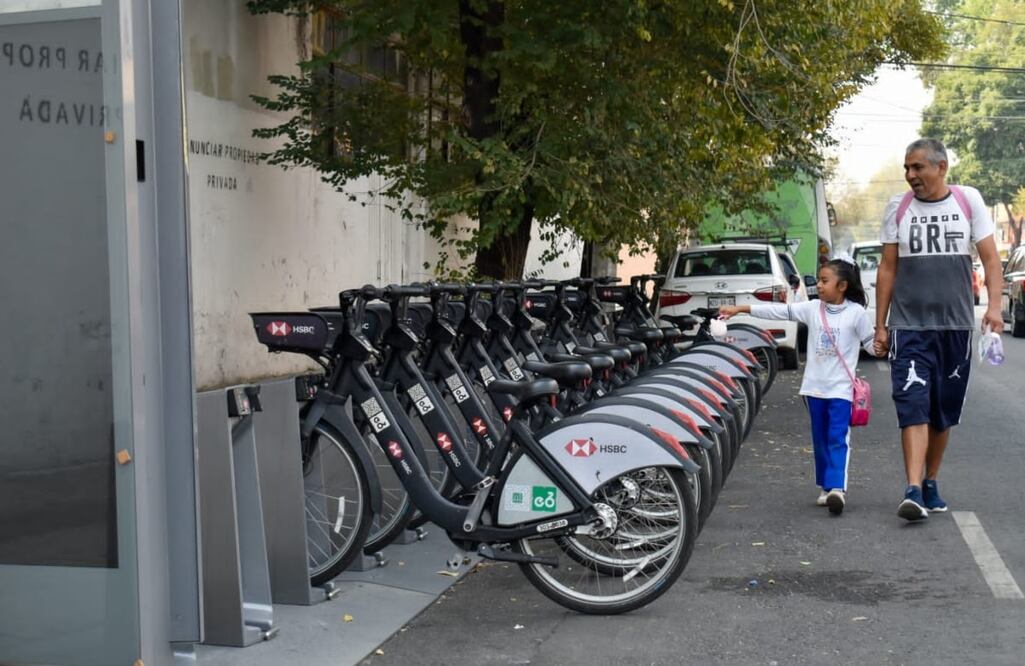 Cicloestaciones de Ecobici ubicadas en Buenavista reactivan servicio. Foto: Especial