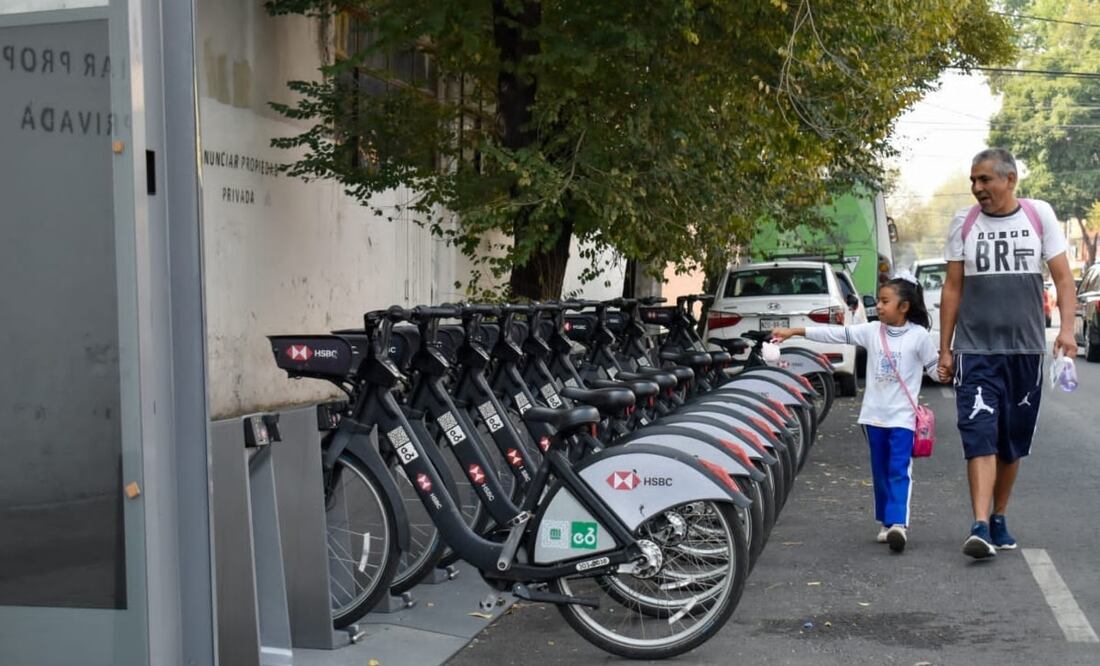 Cicloestaciones de Ecobici ubicadas en Buenavista reactivan servicio. Foto: Especial