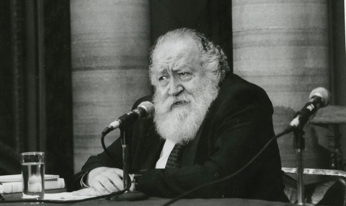 El poeta, ensayista y narrador Ernesto de la Peña (1927-2012) dedicó buena parte de su vida a leer y reflexionar la obra del humanista François Rabelais (ARCHIVO EL UNIVERSAL)